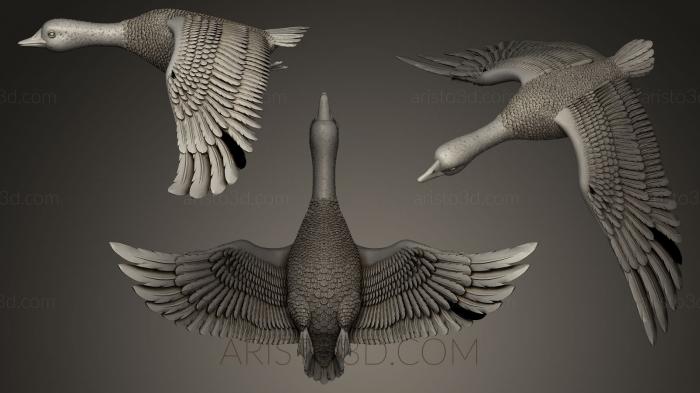 Bird figurines (STKB_0019) 3D model for CNC machine